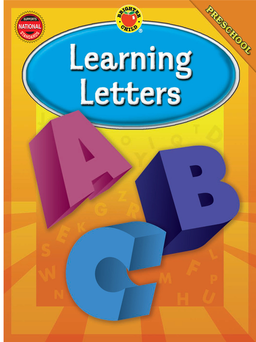 Title details for Learning Letters, Grade Preschool by Brighter Child - Available
